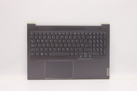 Lenovo Yoga 7 Pro 16ACH6 Keyboard Palmrest Top Cover UK Black 5CB1F36872