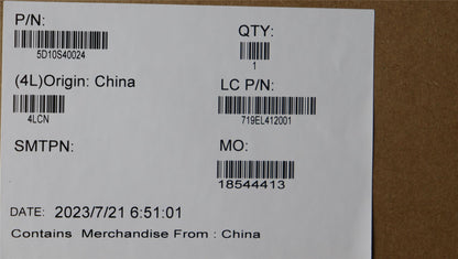 Lenovo LCD MODULE L83AA MG TOUCH FCC 5D10S40024