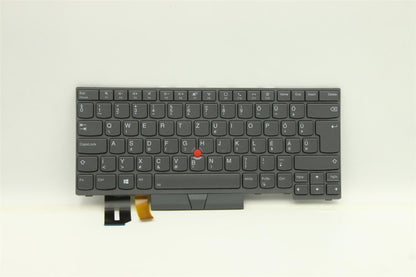 Lenovo ThinkPad T14 Gen 2 P14s Gen 2 Keyboard Hungarian Grey Backlit 5N21B08391