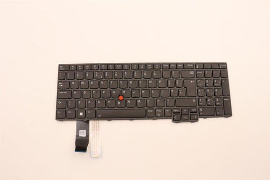 Lenovo ThinkPad P16s 1 L15 3 T16 1 Keyboard UK Black Backlit 5N21D93784