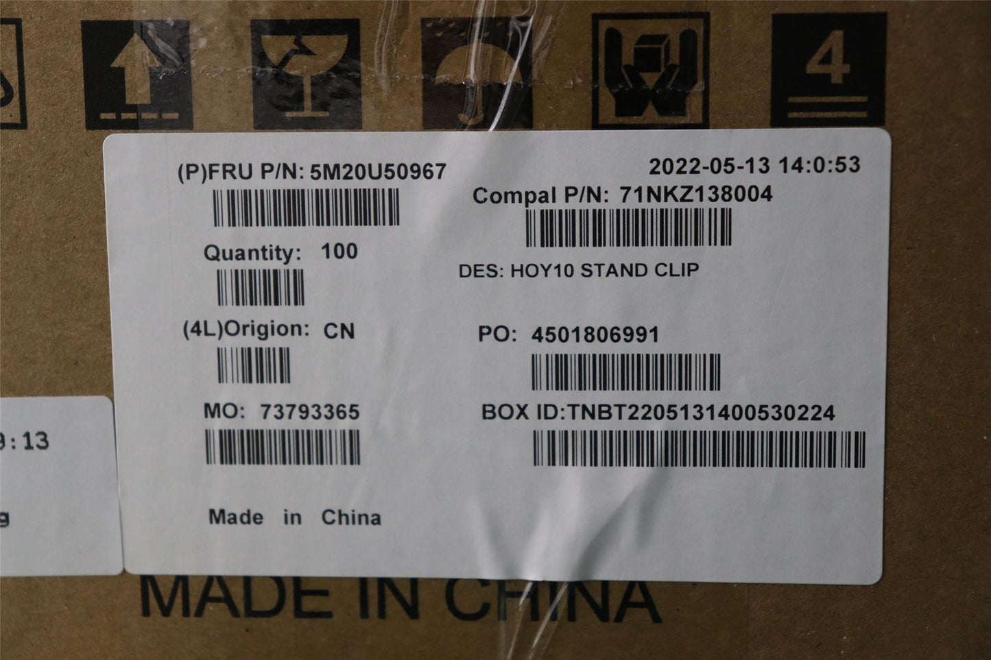 Lenovo Stand clip,BLK,AIO N3-3 22 24 5M20U50967