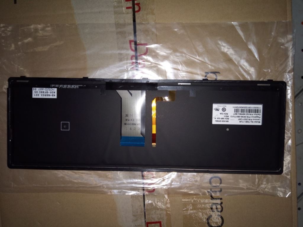 Lenovo DFT6B1TUR103KeyBlkKeySlvFrameBL KBD Keyboard 25211297