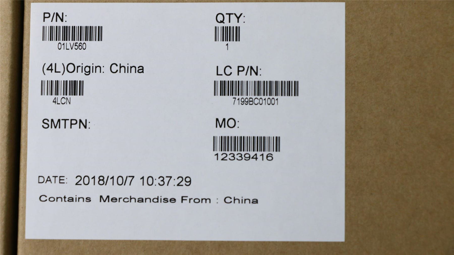 Lenovo ThinkPad T480 Touchpad Trackpad Board Black 01LV560
