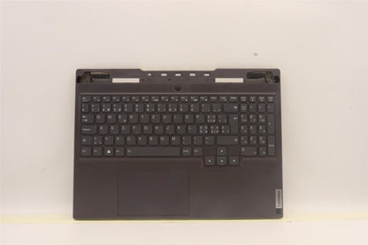 Lenovo S7 16IAH7 Palmrest Cover Touchpad Keyboard Switzerland Backlit 5CB1J04402
