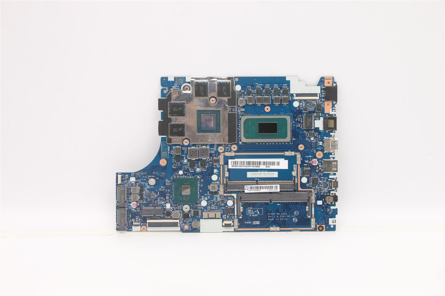 Lenovo ThinkBook 15P G2 ITH Motherboard Mainboard DIS intelI511400H 5B21D67315