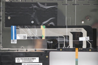 Lenovo Yoga 7-14ARE05 Palmrest Cover Keyboard Czech Slovakian Black 5CB0Z32132