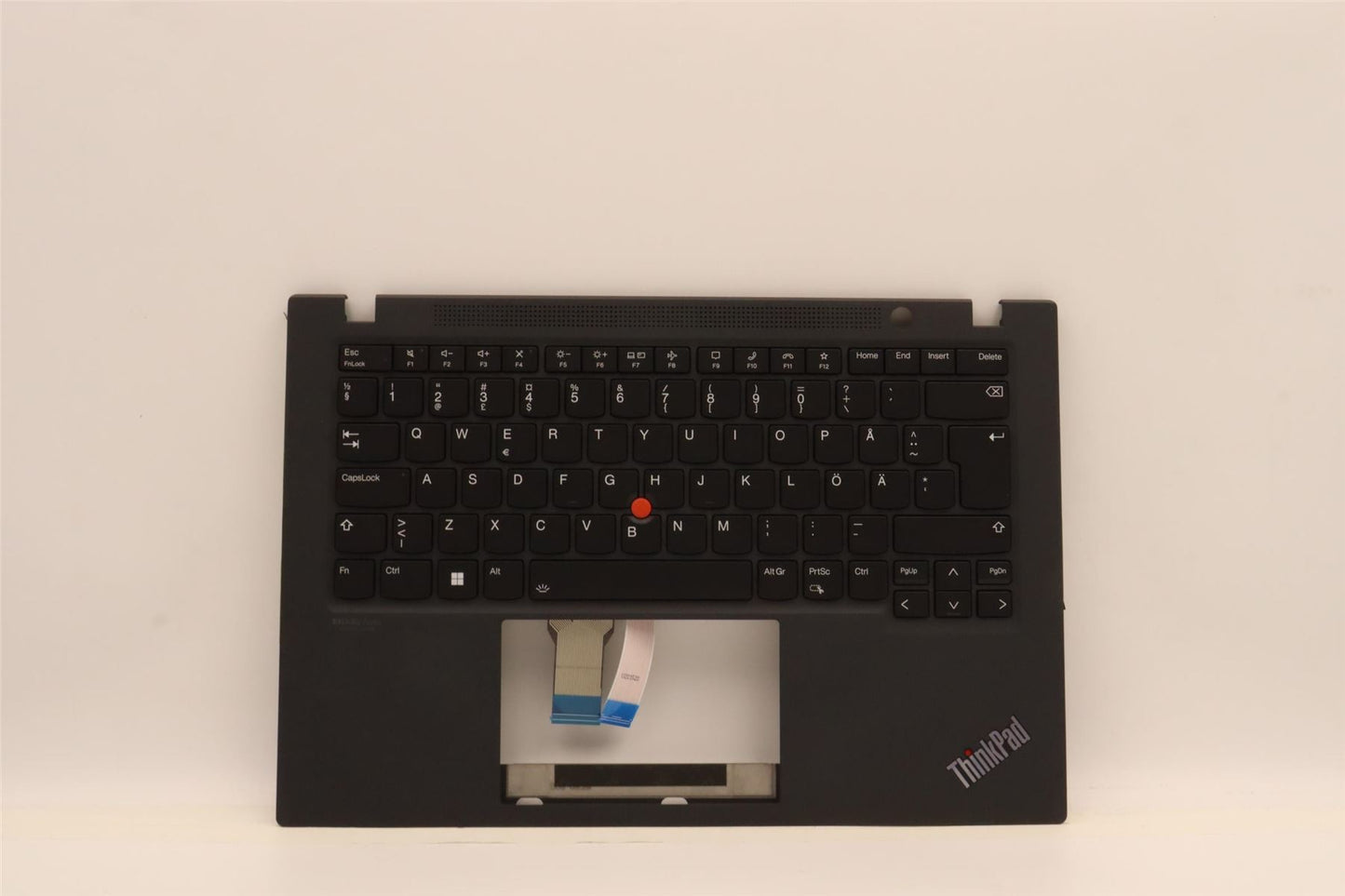 Lenovo ThinkPad T14s Gen 2 Keyboard Palmrest Top Cover Black 5M11F24789