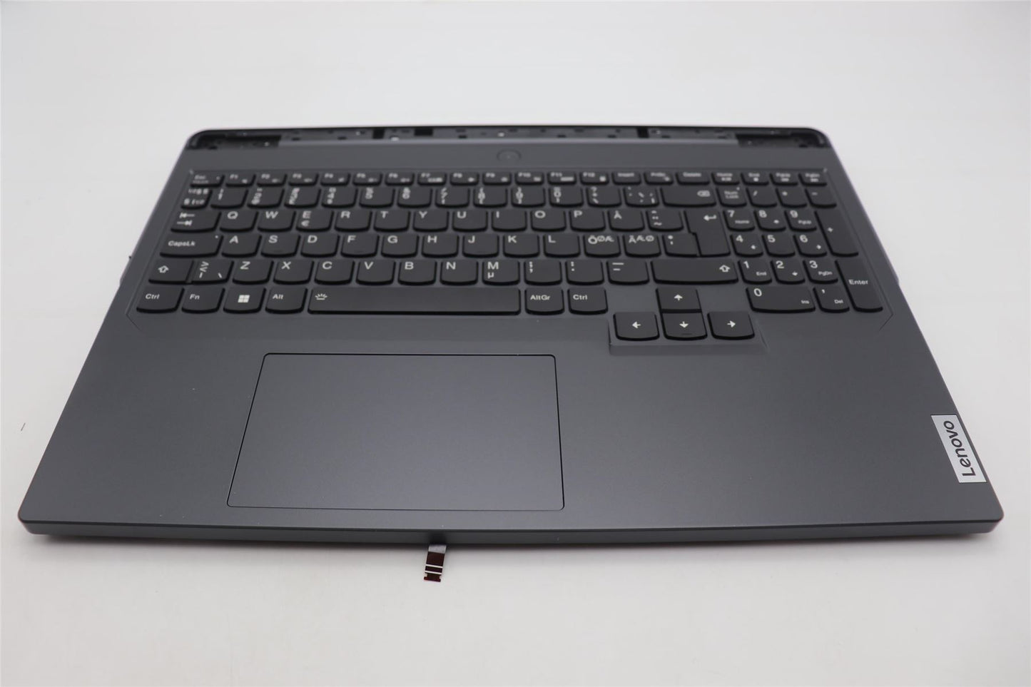 Lenovo Legion 5 16ARX8 Palmrest Cover Touchpad Keyboard Nordic 5CB1L54669
