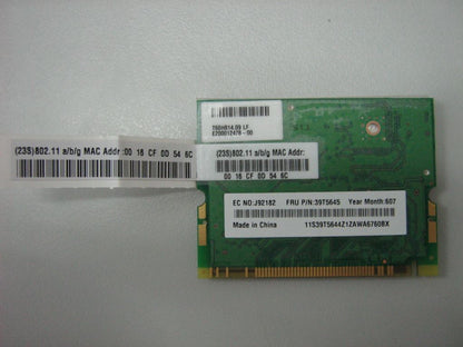 Lenovo Bartlett JP2 Board 39T5645