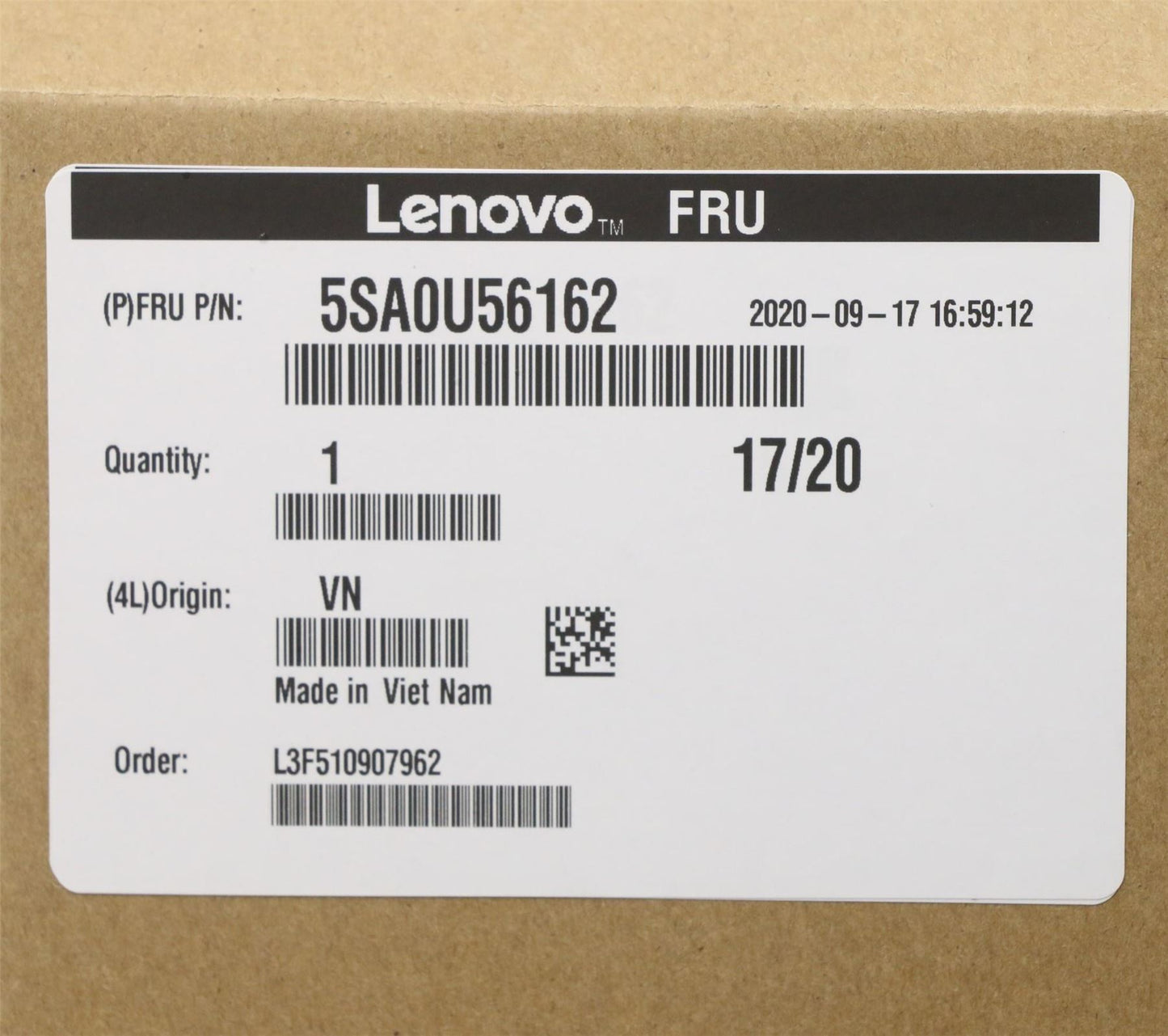 Lenovo IdeaCentre 3-24IMB05 3-22IMB05 3-27IMB05 CPU Processor 5SA0U56162