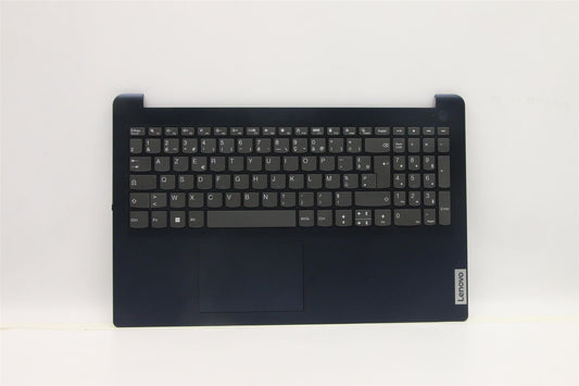 Lenovo IdeaPad 1-15IJL7 Keyboard Palmrest Top Cover French Blue 5CB1F27101