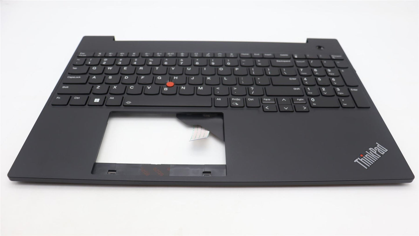 Lenovo ThinkPad E16 Gen 1 Keyboard Palmrest Top Cover US Black 5M11L65160