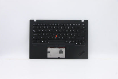 Lenovo ThinkPad X1 8th Gen Keyboard Palmrest Top Cover Icelandic 5M10Z27539