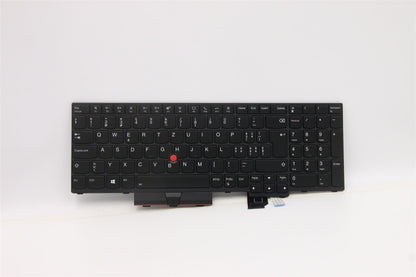 Lenovo ThinkPad T15g 2 P15 2 Keyboard Swiss Black Backlit 5N21B44350