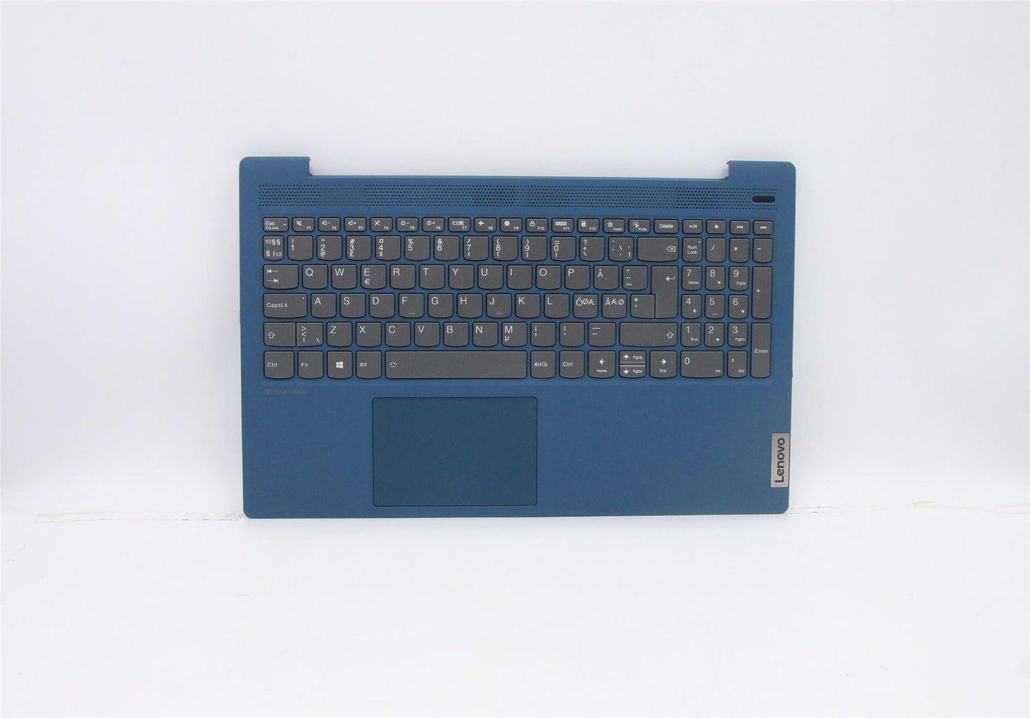 Lenovo IdeaPad 5-15ARE05 Palmrest Touchpad Cover Keyboard Nordic Blue 5CB0X56254