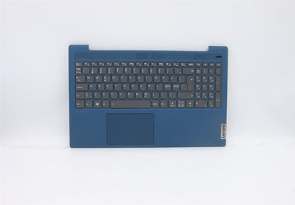 Lenovo IdeaPad 5-15ARE05 Palmrest Touchpad Cover Keyboard Nordic Blue 5CB0X56254