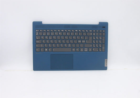 Lenovo IdeaPad 5-15ARE05 Palmrest Touchpad Cover Keyboard Nordic Blue 5CB0X56254