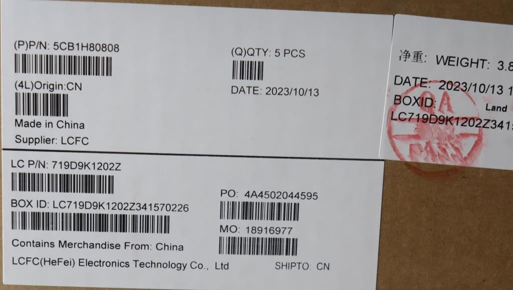 Lenovo Upper Case ASM_NORDIC L82RL NFPABU 5CB1H80808