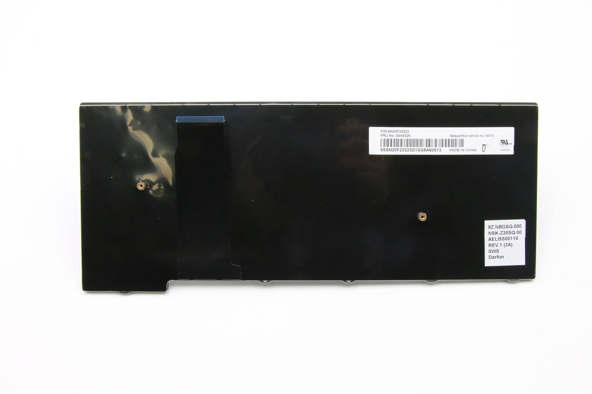 Lenovo MTSR_WIN, CH, CHY Swiss Keyboard 04X6248