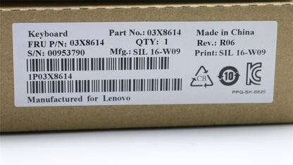 Lenovo LA Latin American Spanish Keyboard 03X8614