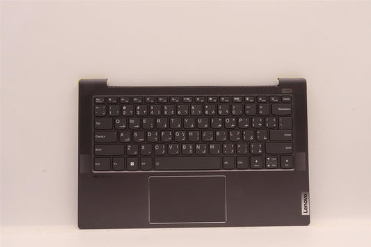 Lenovo IdeaPad 5 14IAL7 Palmrest Cover Touchpad Keyboard Arabic 5CB1J08526