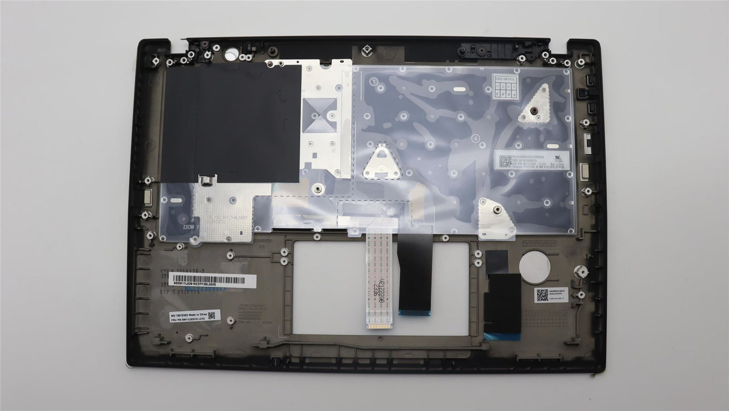 Lenovo ThinkPad T14s Gen 4 Keyboard Palmrest Top Cover Bulgarian 5M11L92816