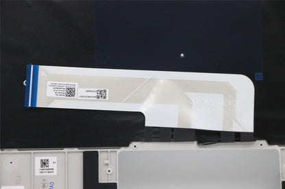 Lenovo IdeaPad 7 13ITL5 Keyboard Palmrest Top Cover French Moon White 5CB1B07994