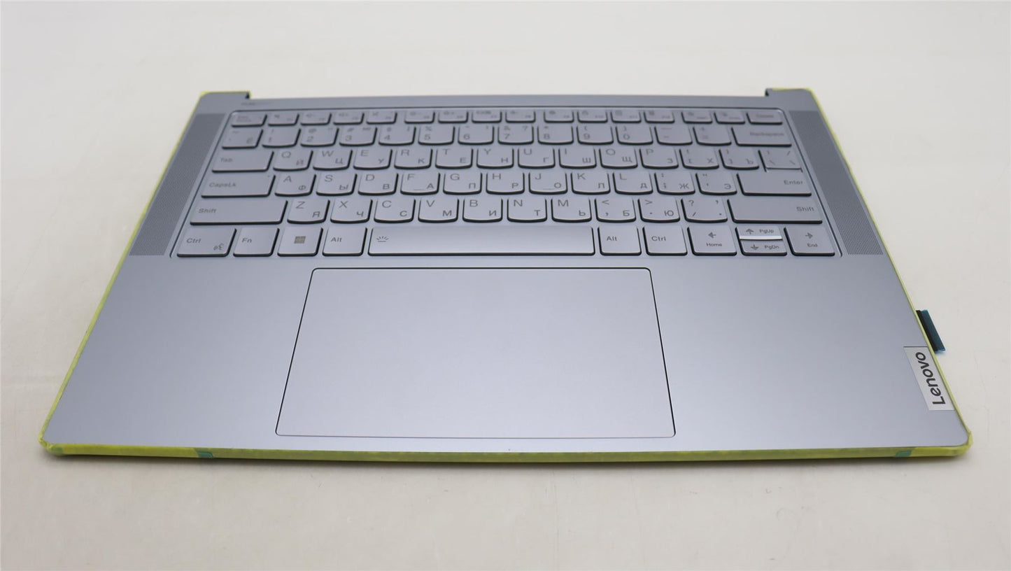 Lenovo Yoga 7 14APU8 Palmrest Cover Touchpad Keyboard Russian 5CB1L80548