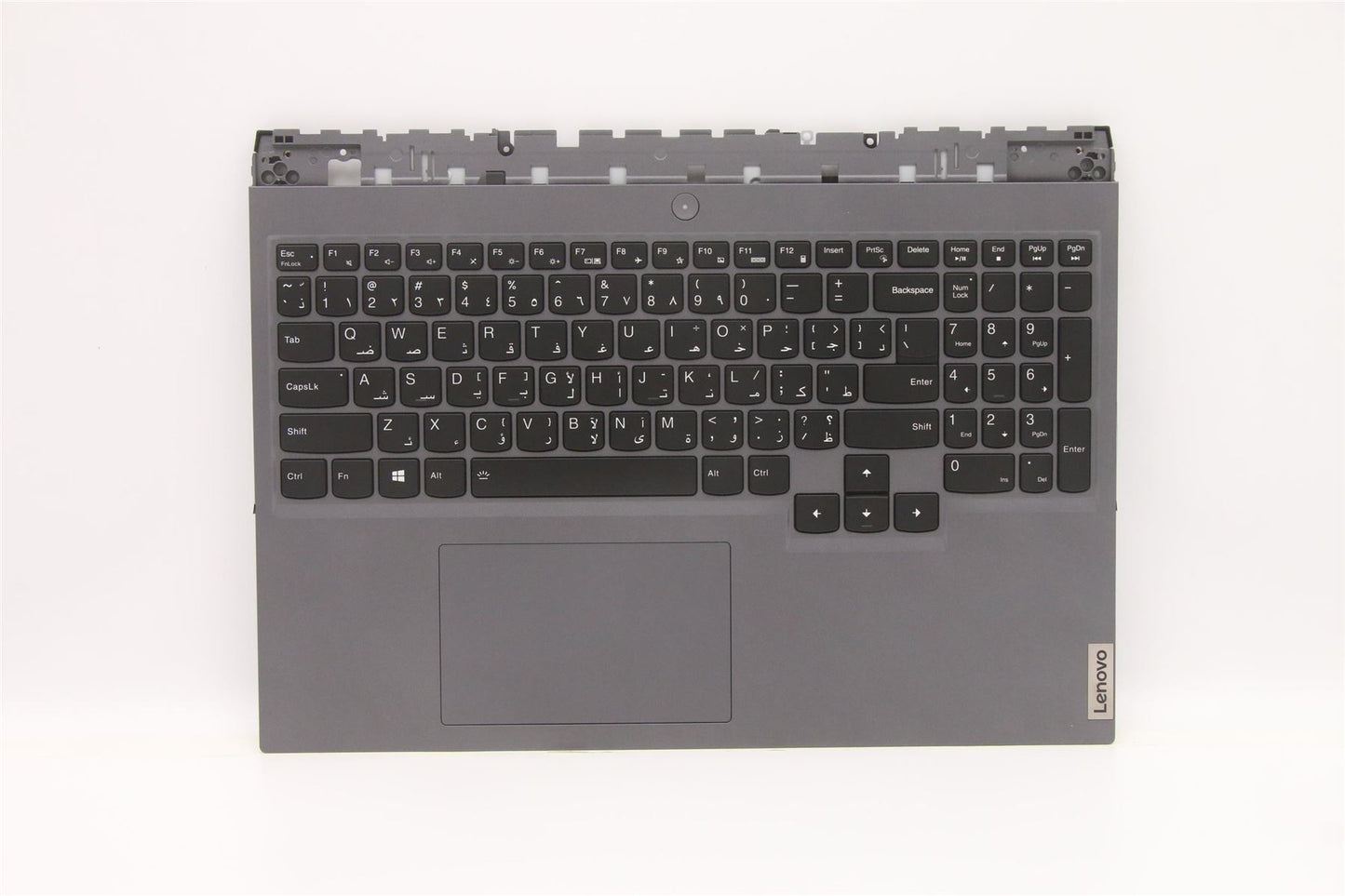 Lenovo Legion 5 16ITH6H Palmrest Touchpad Cover Keyboard Arabic Grey 5CB1D05362