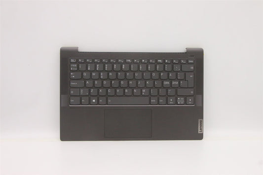 Lenovo IdeaPad 5-14ALC05 Keyboard Palmrest Top Cover Norwegian Black 5CB1C13693