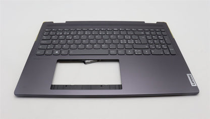 Lenovo Yoga 7 16IRL8 Keyboard Palmrest Top Cover Switzerland 5CB1L31884