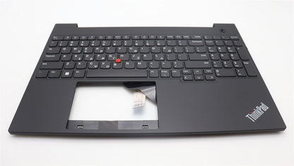 Lenovo ThinkPad E16 Gen 1 Keyboard Palmrest Top Cover Greek Black 5M11L64960