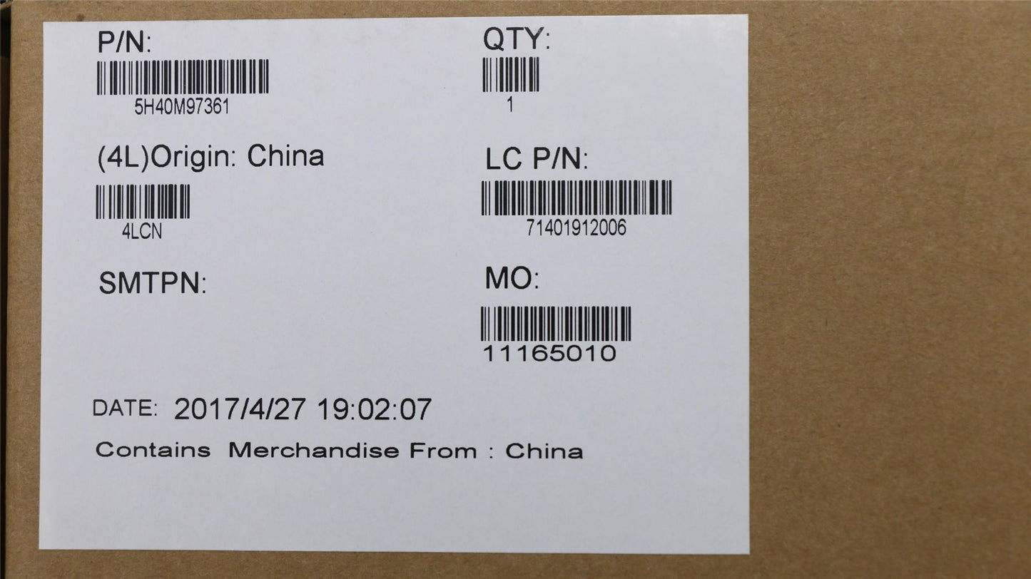 Lenovo 5H40M97361 THERMAL MODULE DIS L80QQ FORGT3