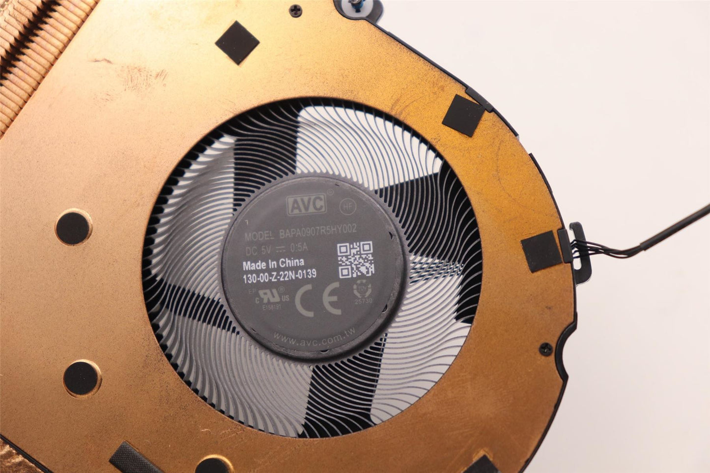 Lenovo ThinkPad P14s 3 T14 3 Fan Heatsink 5H41B77271