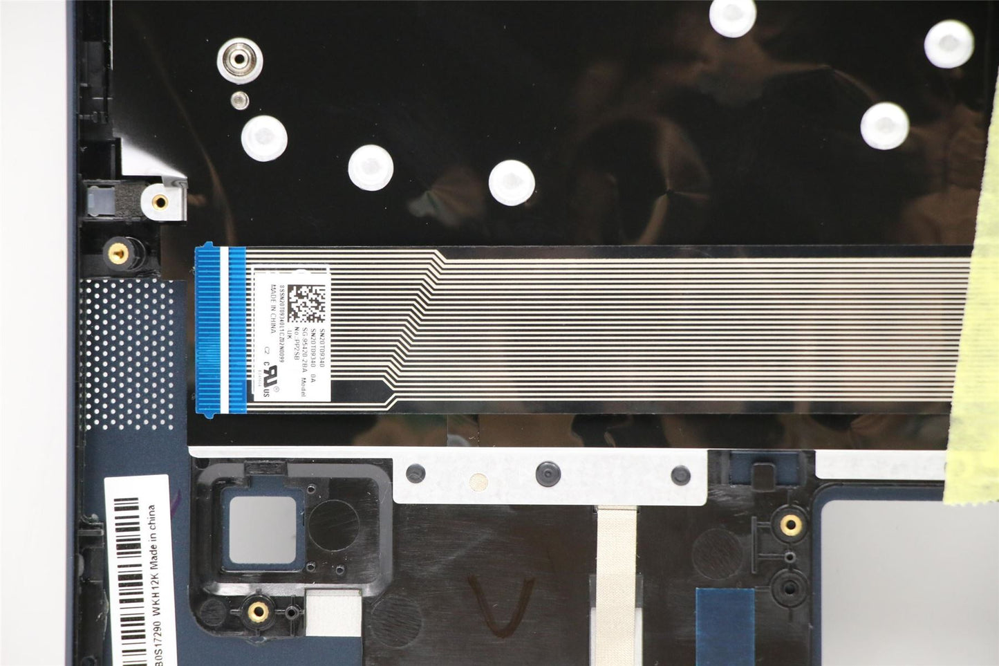 Lenovo UpperCase C81NDBLU FP W/BLKB UK 5CB0S17290