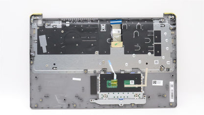 Lenovo IdeaPad 1 15AMN7 Palmrest Cover Touchpad Keyboard German Grey 5CB1J52086