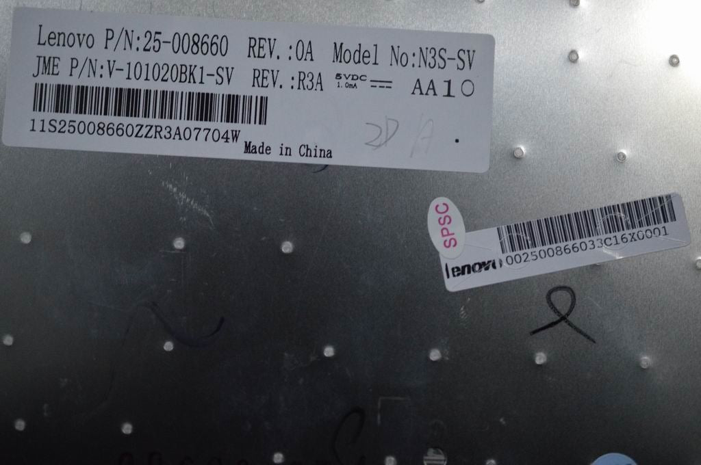 Lenovo JME N3S SLOVENIAN 85KEY ORGGRY KBD Keyboard 25008660