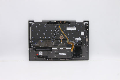 Lenovo ThinkPad X1 5th Gen Keyboard Palmrest Top Cover Hebrew 5M10Z37096