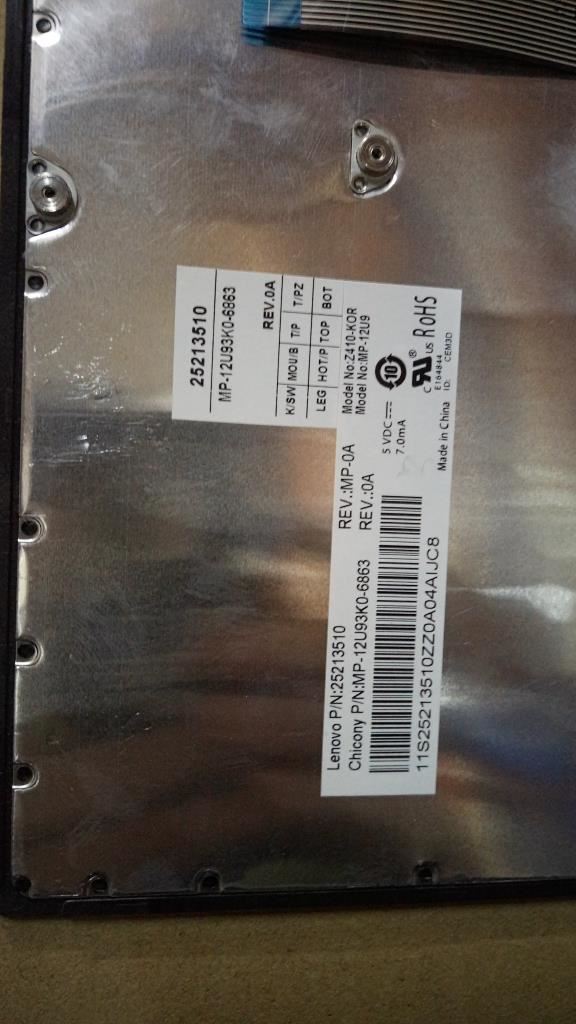 Lenovo T5E1-CCY-KOR-BlackKeySilverF-KBD Korean Keyboard 25213510