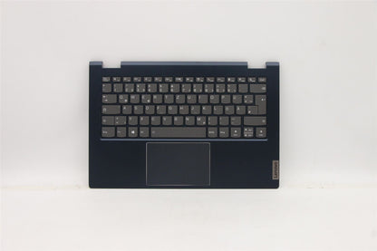 Lenovo Yoga 14s ITL Palmrest Cover Touchpad Keyboard German Backlit 5CB1C92802