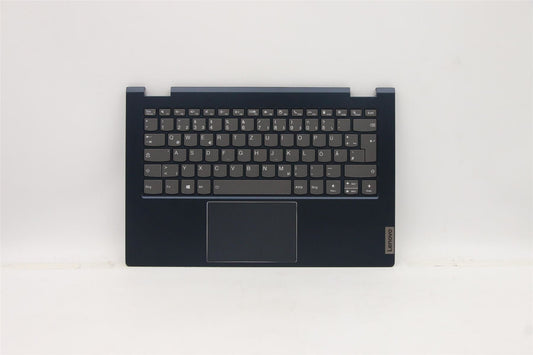 Lenovo Yoga 14s ITL Palmrest Cover Touchpad Keyboard German Backlit 5CB1C92802