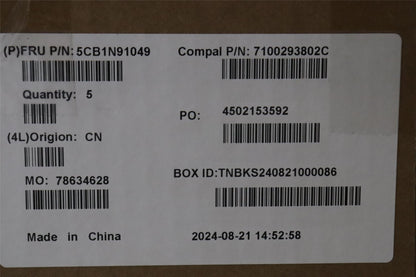 Lenovo UpperCase ITA C83FW FP AB BL AL 5CB1N91049