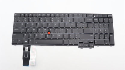 Lenovo ThinkPad P16v Gen 1 L15 Gen 4 T16 Gen 2 Keyboard US Black 5N21K05004