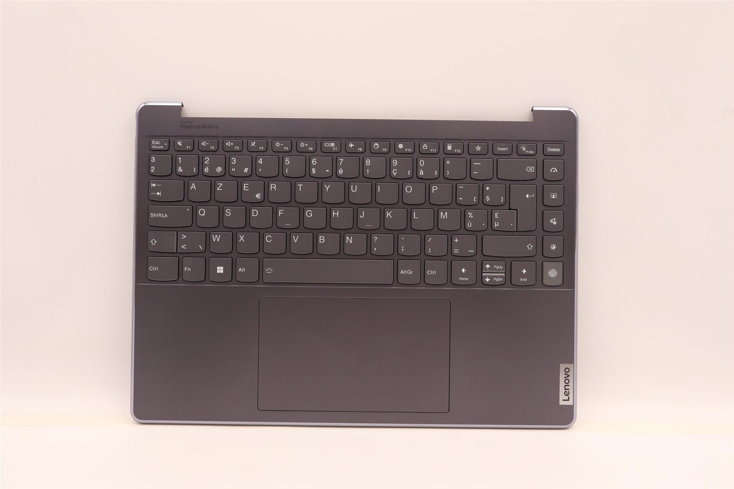 Lenovo IdeaPad 9 14IAP7 Palmrest Cover Touchpad Keyboard Belgian Grey 5CB1H23727