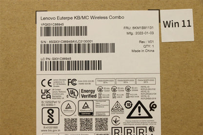 Lenovo KYB_MOUSE G-Tech Euterpe G/B FR 5KM1B81131