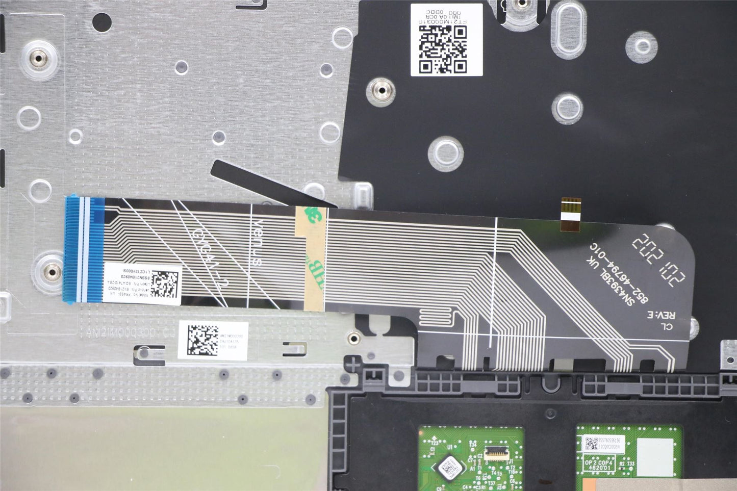 Lenovo Upper Case ASM_UKE L82H7 AG FP BLD 5CB1B97820