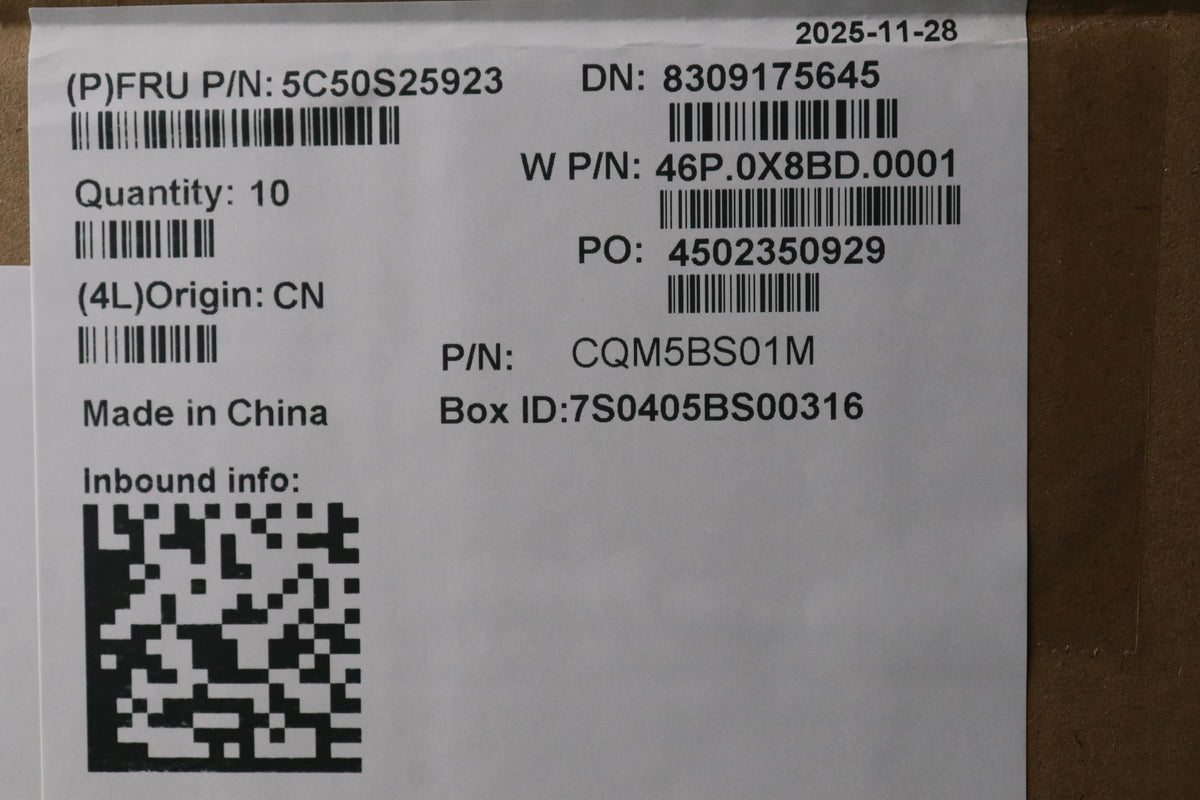 Lenovo CARDPOP W21UT IO BD AHP Board 5C50S25923