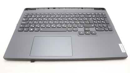 Lenovo Legion 5 16ARX8 Palmrest Cover Touchpad Keyboard Bulgarian 5CB1L54613