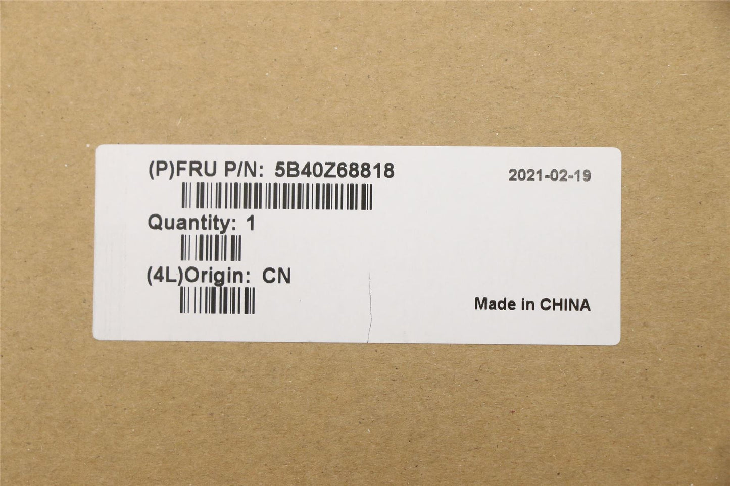 Lenovo FRU BRACKET BRACKET Type-C 5B40Z68818