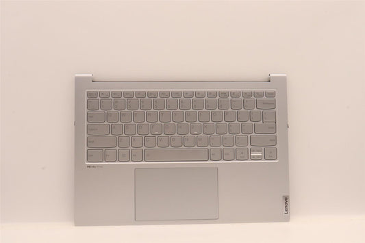 Lenovo Yoga 7 14ARH7 Palmrest Cover Touchpad Keyboard US Cloud Grey 5CB1J51014